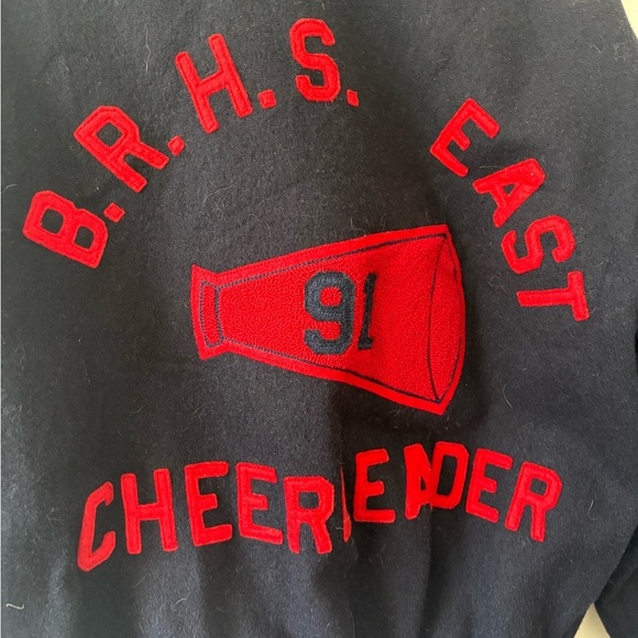 Vintage High School Varsity Bomber Jacket - Picture 6 of 10